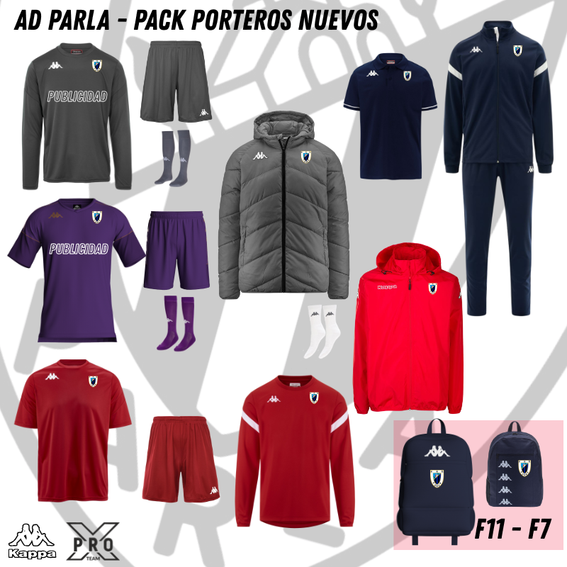 PACK NUEVOS PORTEROS DEBUTANTE, PREBENJAMIN, BENJAMIN Y ALEVIN F7